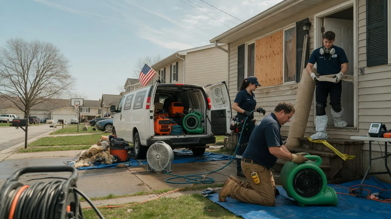 Water Damage Restoration in Liberty Center, IN near me